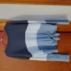 Kidpik Blue Long Sleeved Shirt Size 7/8.